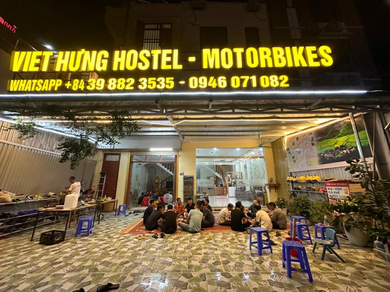 Viethung Hostel-Motorbikes For Rental - Tour Lang Lap Exteriör bild